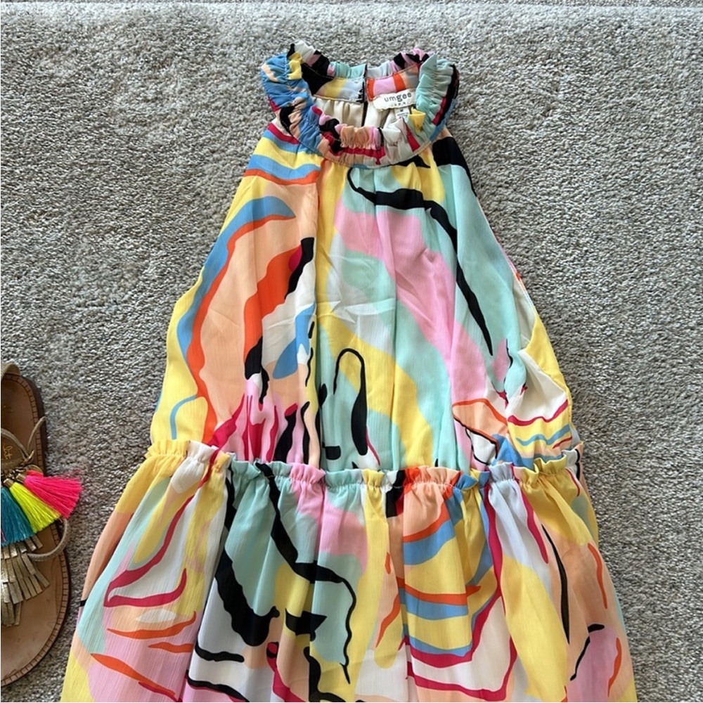 Umgee Find The Fun Midi Dress - Picture 5 of 10